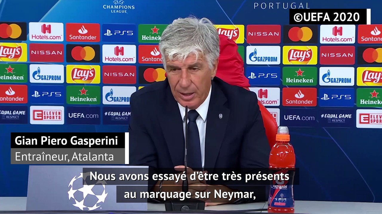 Atalanta-PSG , Gian Piero Gasperini : Neymar a démontré être un grand champion