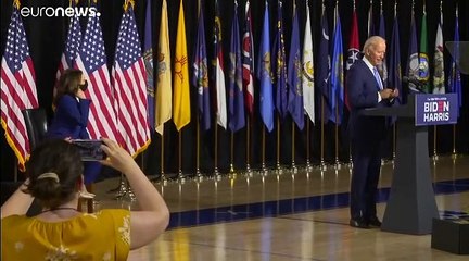 Biden et Harris promettent ensemble de "reconstruire" l'Amérique post-Trump