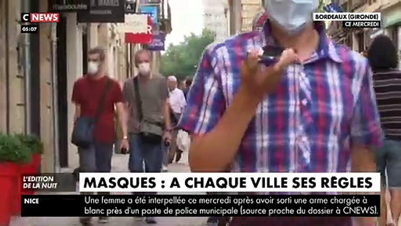 Coronavirus - Port du masque : La règle change d'une ville à l'autre et parfois même d'une rue à l'autre... Résultat on n'y comprend plus rien !
