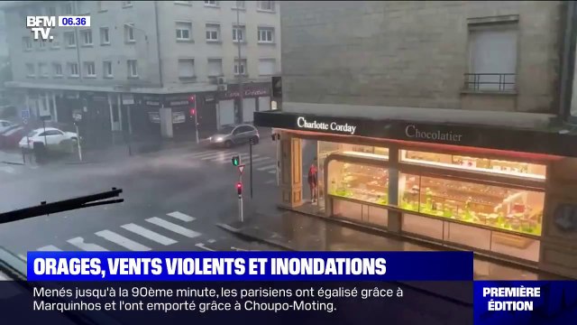 Des orages et des inondations ont frappé le pays