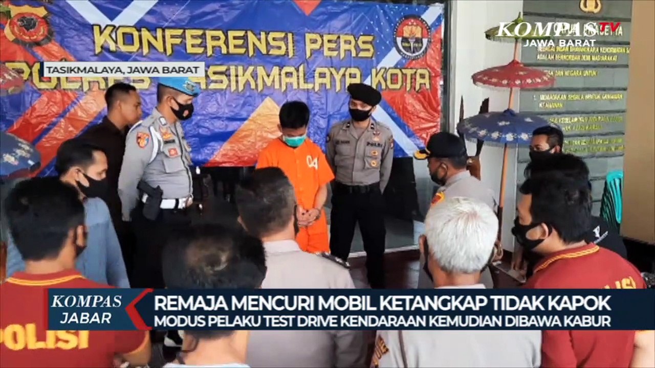 Setelah Mencuri Mobil Mantan Kapolda, Remaja ini Masih ga Kapok