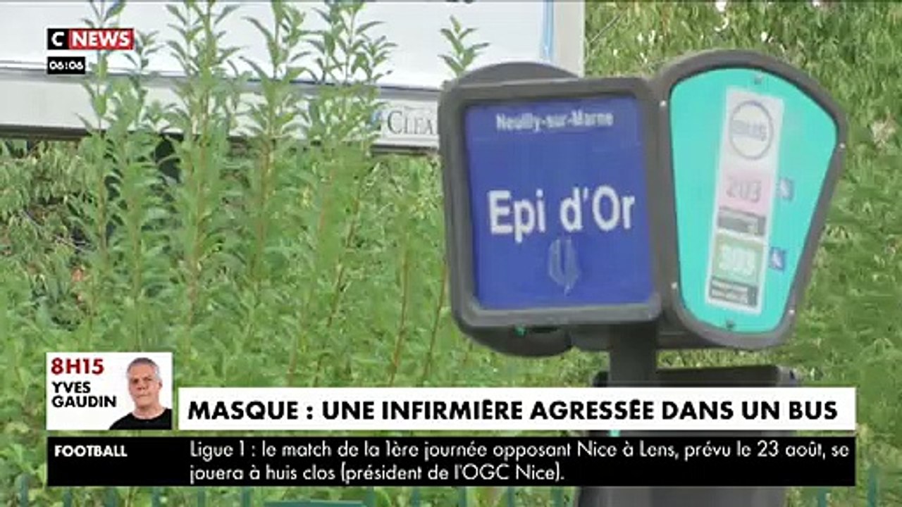 Coronavirus - Reportage en Seine-Saint-Denis où une infirmière a été frappée dans un bus, à coups de poings et de pieds, pour avoir demandé à 2 jeunes de porter un masque