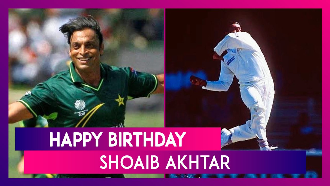 Happy Birthday Shoaib Akhtar: Top Performances By The Rawalpindi Express