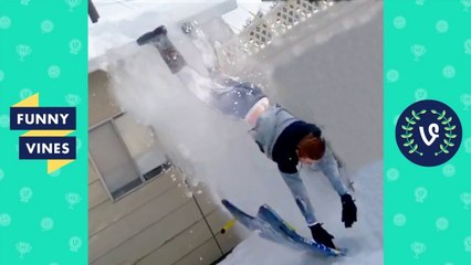 Funny WINTER FAILS Compilation 2018 _ Funny Vine