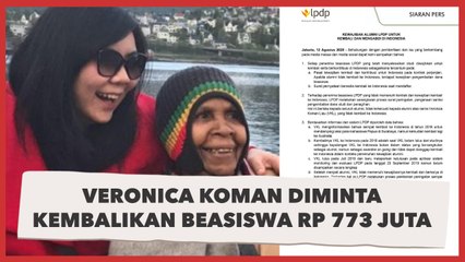 Veronica Koman Diminta Kembalikan Beasiswa Rp 773 Juta, Ini Alasan LPDP