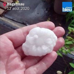 Orage de grêle sur Hagetmau