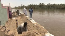 انهيار آلاف المنازل بالسودان بعد فيضان النيل