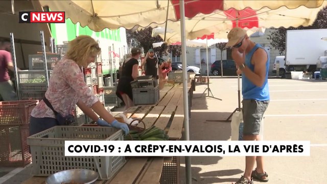 Covid-19 : à Crépy-en-valois, la vie d'après