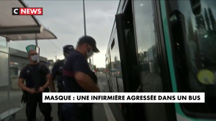 Descargar video: Seine-Saint-Denis : une infirmière agressée dans un bus pour avoir réclamé le port du masque