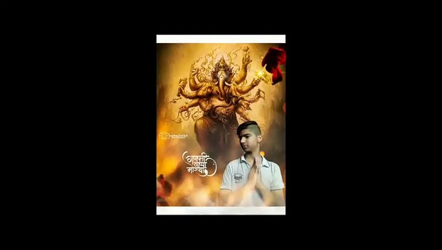 Ganesh chaturti special photo editing tutorial |How to edit a photo |how to edit ganpati bappa photo