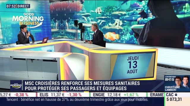Patrick Pourbaix (MSC Croisières) : MSC Croisières va reprendre ses activités à compter du 16 août - 13/08