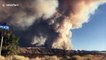 Wall of smoke billows from Lake fire in California