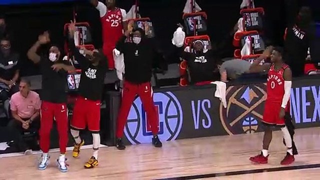 Festival de célébrations entre les Sixers et les Raptors