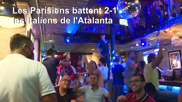Ligue des champions : les supporters du PSG fêtent leur victoire à Lisbonne