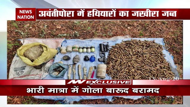 Jammu kashmir: terrorist hideout busted in jammu kashmir's awantipora