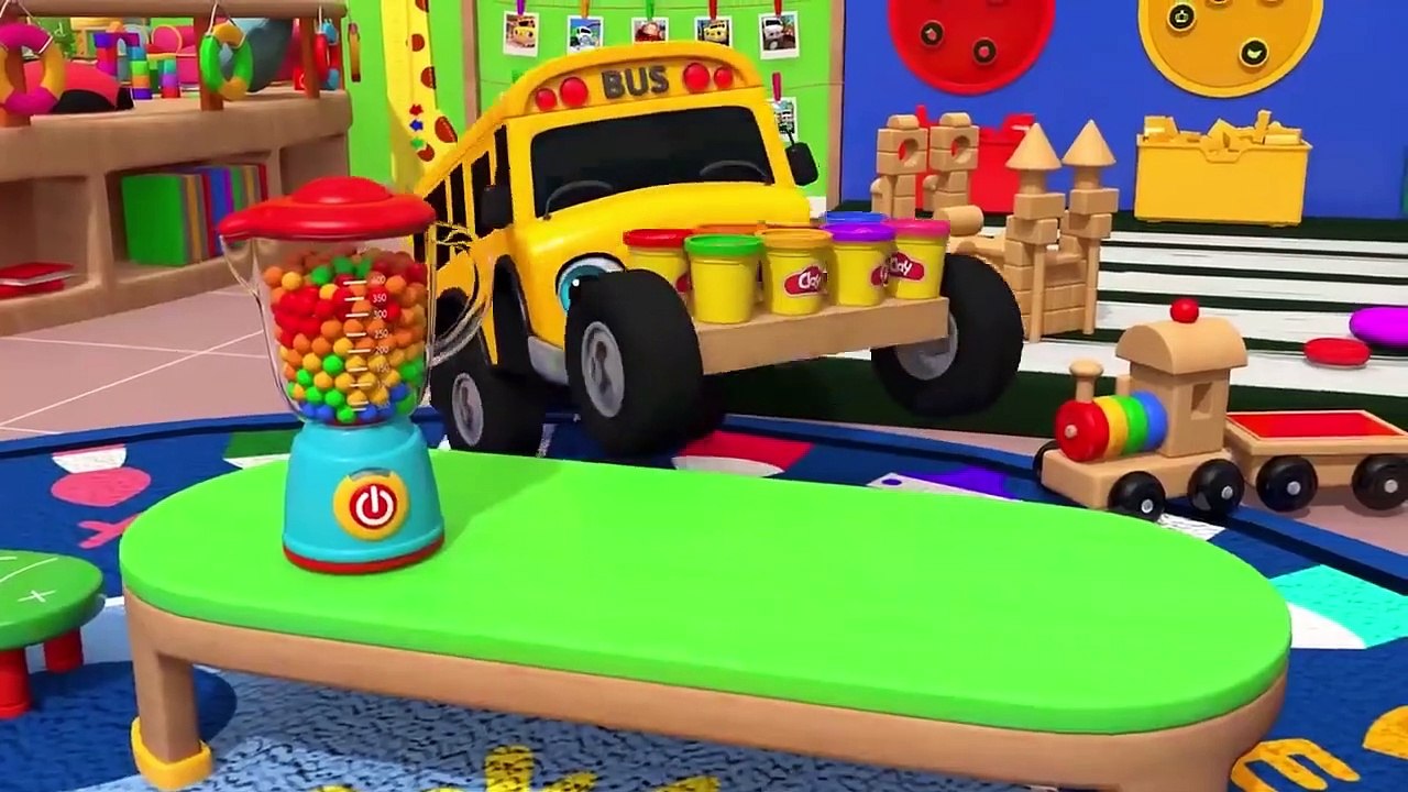 Learn Animals Names With Five Little Animals Jumping Song Nursery