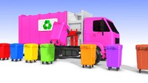 Learn Colors with Color Dump Truck Toys - Colors Collection for Children