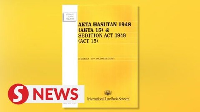 Amend Sedition Act but don't repeal it, says Nazri