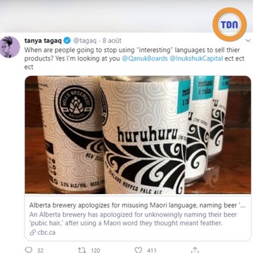 Une brasserie qui avait appelé sa propre bière “poils pubiens”, obligée de s’excuser