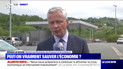 Bruno Le Maire: "S'il n'y a pas de distanciations sociales possibles, il faut qu'il y ait le port du masque" dans les entreprises