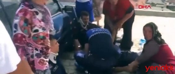 Jandarmayı taşıyan minibüs ile otomobil birbirine girdi! Yaralılar var