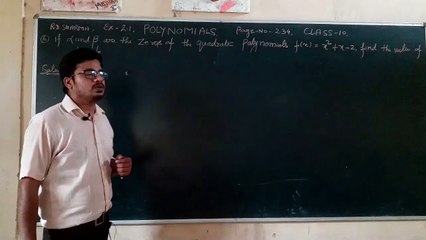 RD SHARMA ,CLASS 10 , POLYNOMIAL,EX-2.1,Q.6&Q.7,PAGE NO-2.34