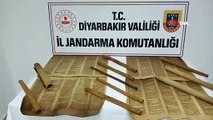 Diyarbakır’da tarihi eser kaçakçıları suçüstü yakalandı