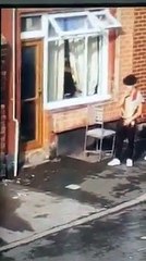 Brazen burglars caught in the act