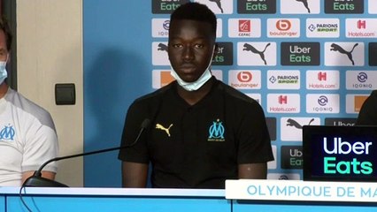 Présentation Pape Gueye "jouer à l'OM c'est un rêve de gosse"