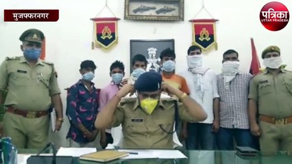 पुलिस ने चेकिंग के दौरान 4 वाहन लूटेरों को किया गिरफ्तार