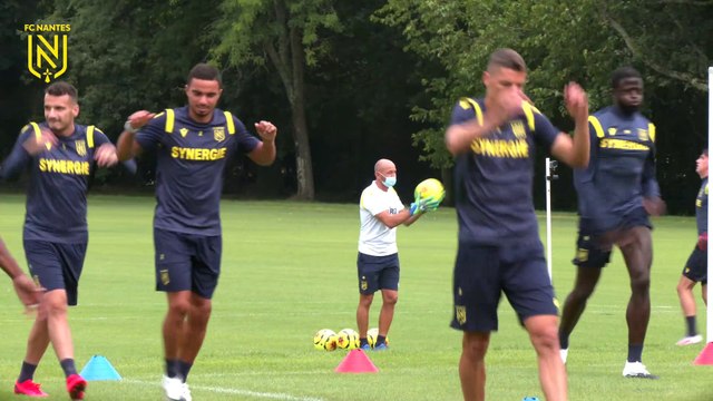 Entraînement : extraits de la séance du jour