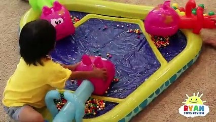 Kids Inflatable Toy Hungry Hungry Hippo and more fun games!!!