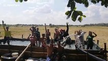 Filipino farmer builds bamboo swimming pool to stay entertained during Covid-19 lockdown