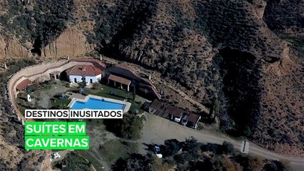 Destinos Inusitados: Suítes em cavernas
