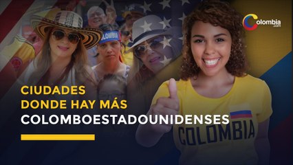 Estas son las 15 ciudades en donde viven más colomboestadounidenses