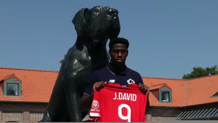 LOSC - Jonathan David présenté à la presse