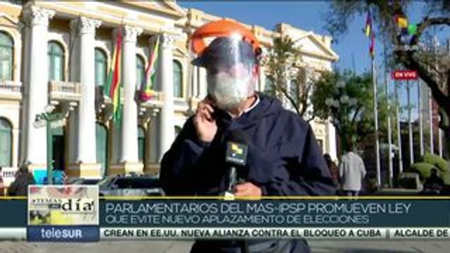 Bolivia: acuerdo para que elecciones sean antes del 18 de octubre