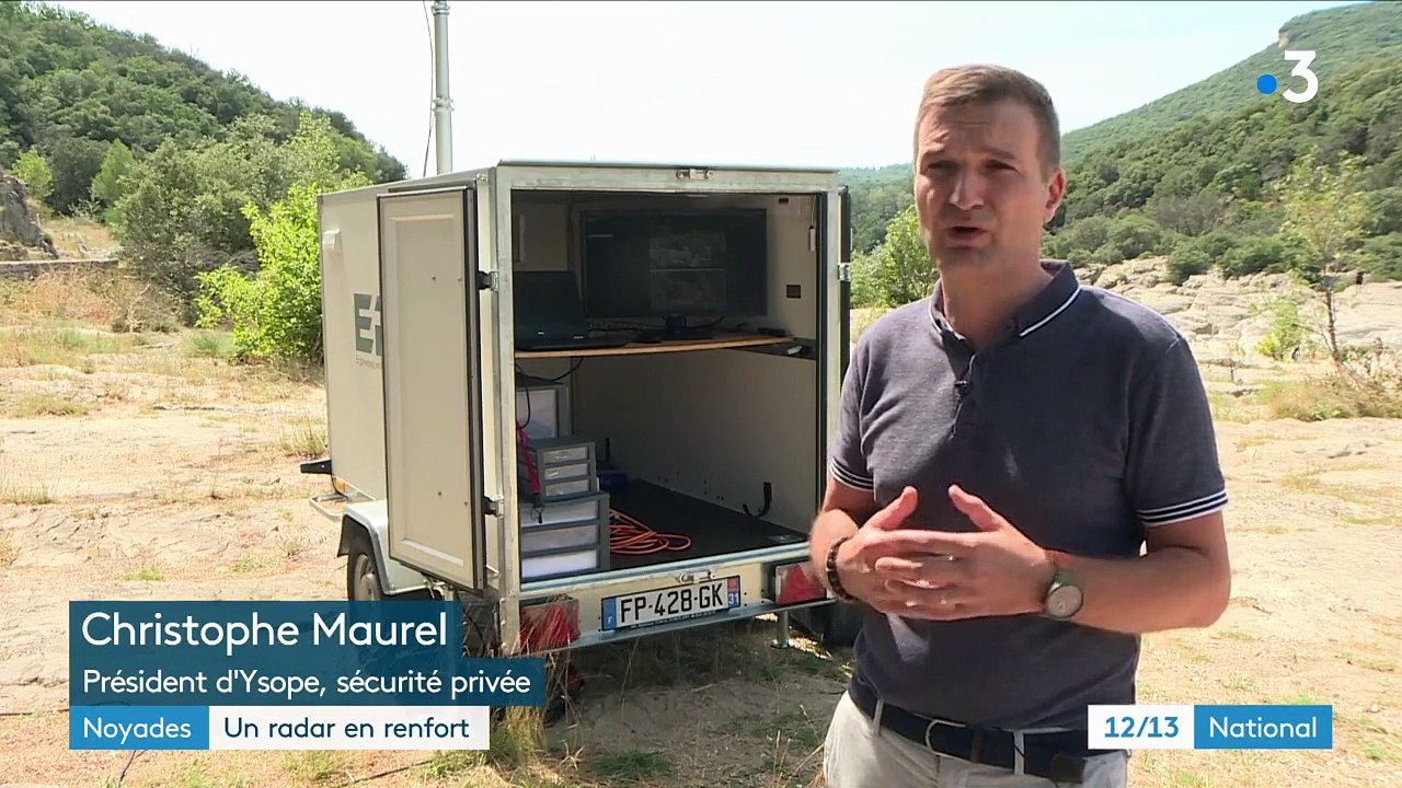 Gard : un radar pour prévenir les noyades