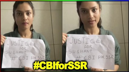 Ankita Lokhande shares video message to demand justice for Sushant Singh Rajput | #CBIforSSR