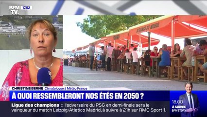 Download Video: Christine Berne, climatologue à Météo France, explique que les canicules seront 