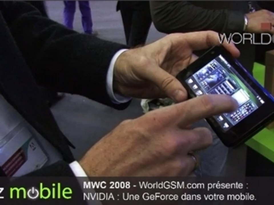 MWC 2008 NVIDIA GeForce APX2500 WORLDGSM