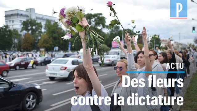 Biélorussie : des chaînes humaines contre la répression