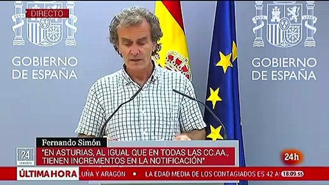Fernando Simón niega que los hospitales estén en riesgo de colapsarse por el coronavirus