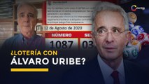 Cayó la lotería con el número de preso de Álvaro Uribe Vélez