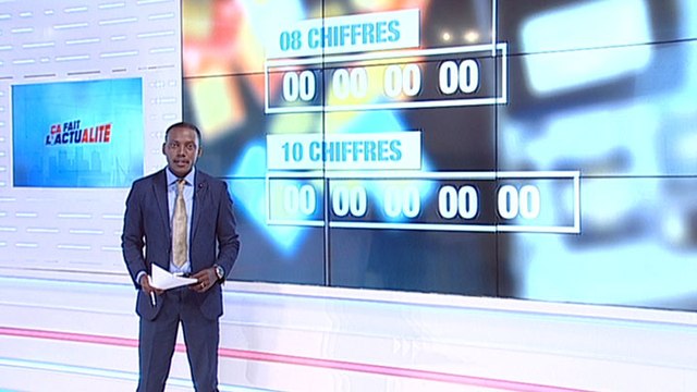 Ça fait l’actualité de RTI 1 du 13 août 2020 sur le passage de la numérotation téléphonique à 10 chiffres en Côte d'Ivoire