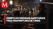 Santiago Taboada recorre cines de Benito Juárez para verificar medidas sanitarias