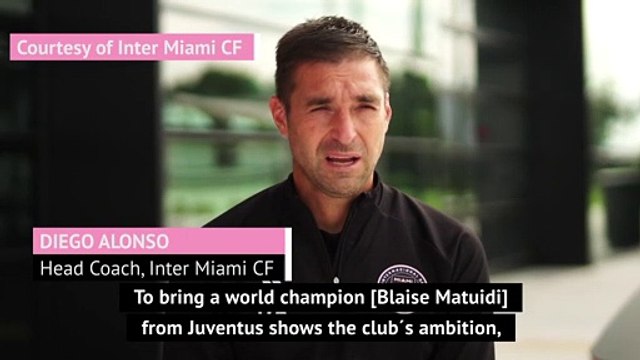Alonso welcomes 'world champion' Matuidi to Inter Miami