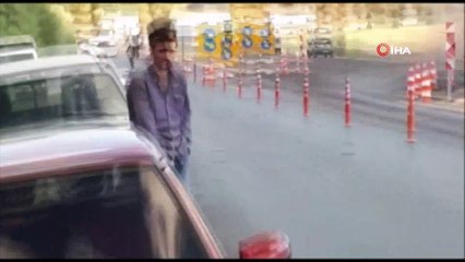 LPG'li otomobil alevlere teslim oldu