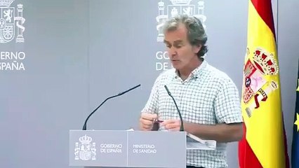 Fernando Simón: "En España no hay un riesgo de colapso sanitario ni muchísimo menos"