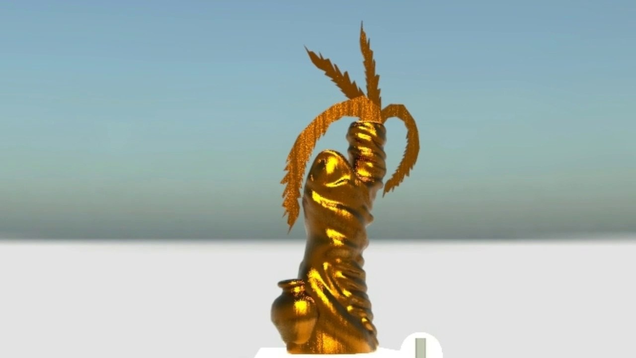 3D - rotonde Gabès, Tunisia